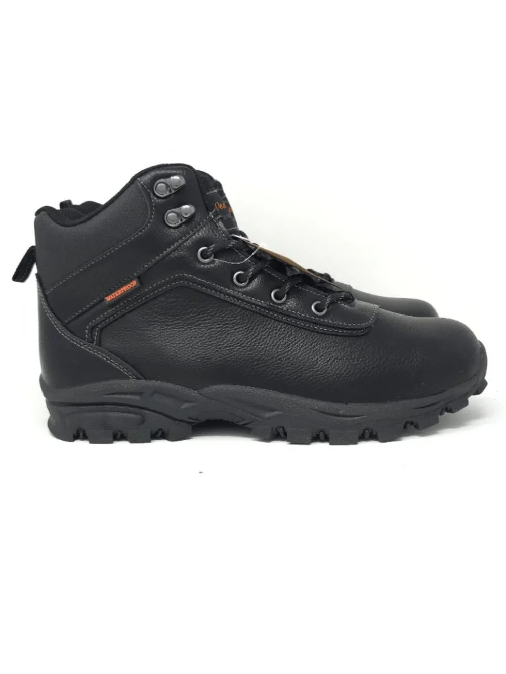New Weatherproof Vintage Jace Black Combat Hiking Boots Men’s 10M